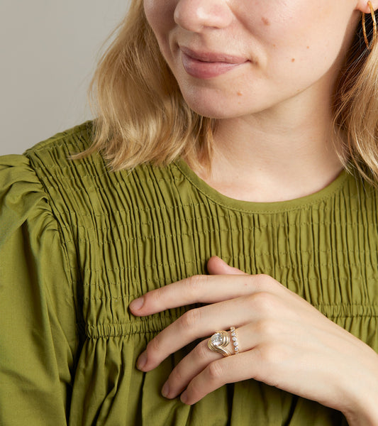 Aphrodite Solitaire Ring