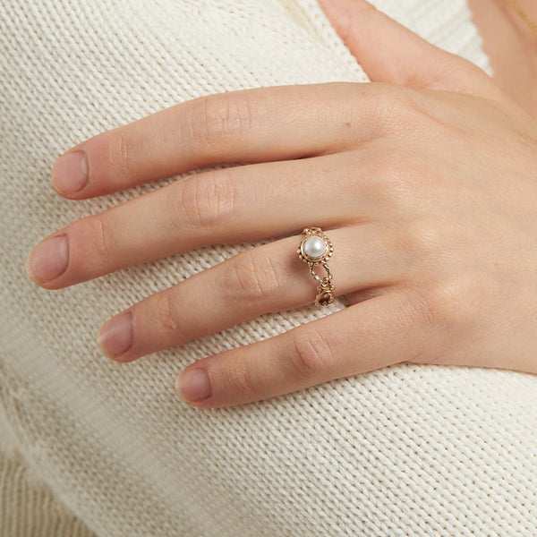 Shipwreck Spoils Pearl Ring