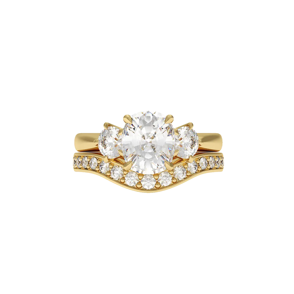 Ezili Shaped Diamond Ring - substancial