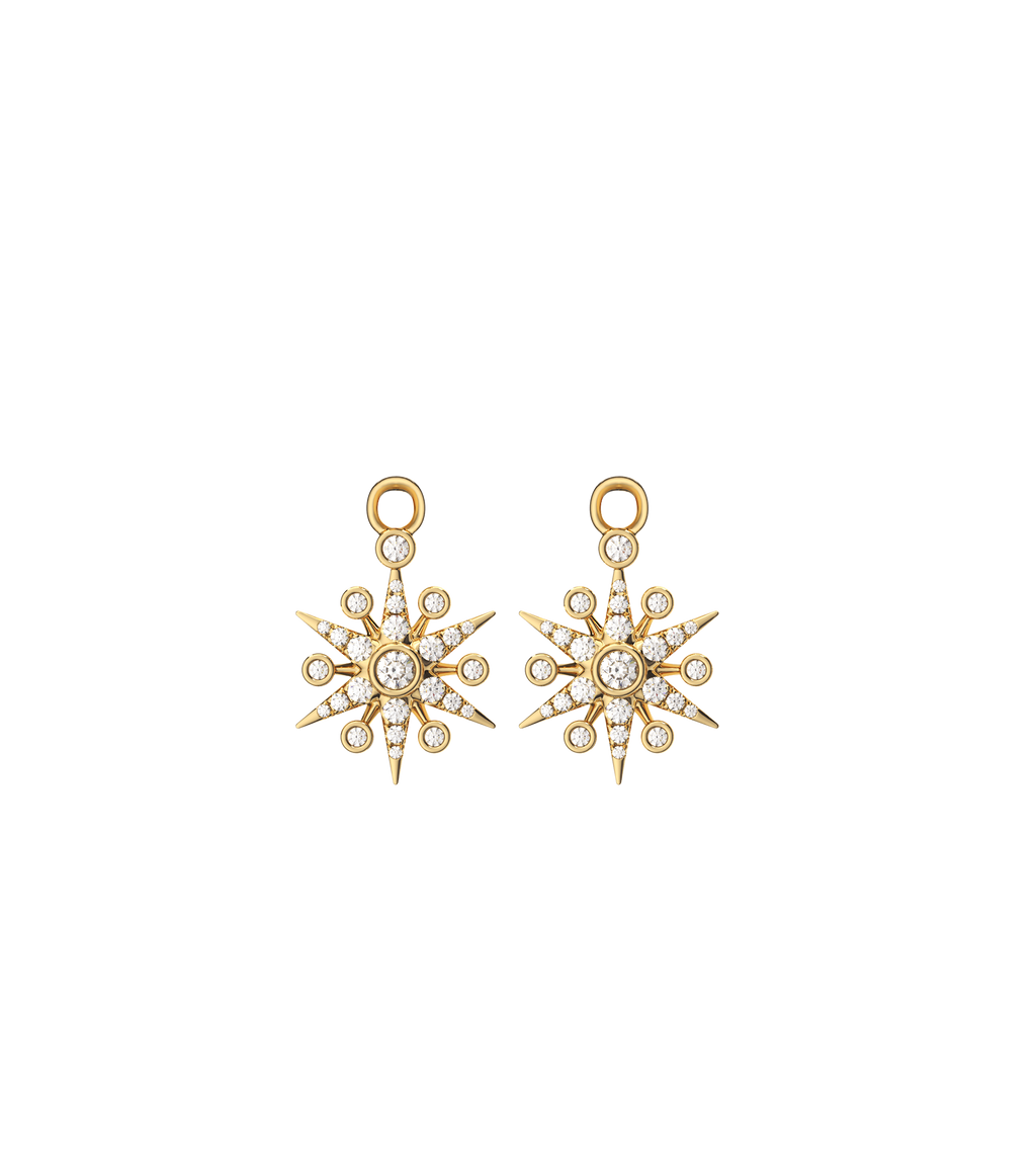 14ct Yellow Gold--Drops only [0.64ct],