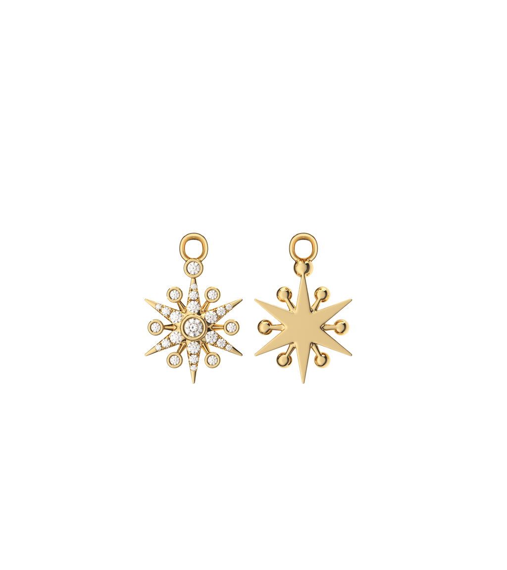 14ct Yellow Gold--Drops only [0.64ct],