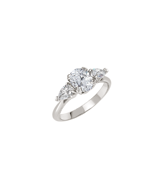 Platinum--Lab Grown Diamonds--Decide Ring Size Later,  Platinum--Lab grown Diamonds--Know The Ring Size, 