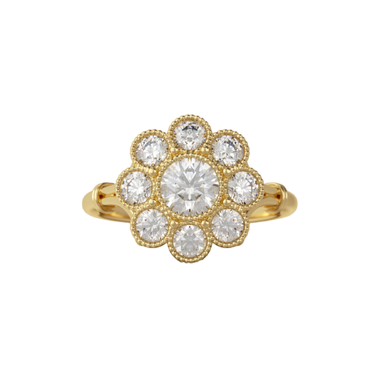Daisy Cluster Ring