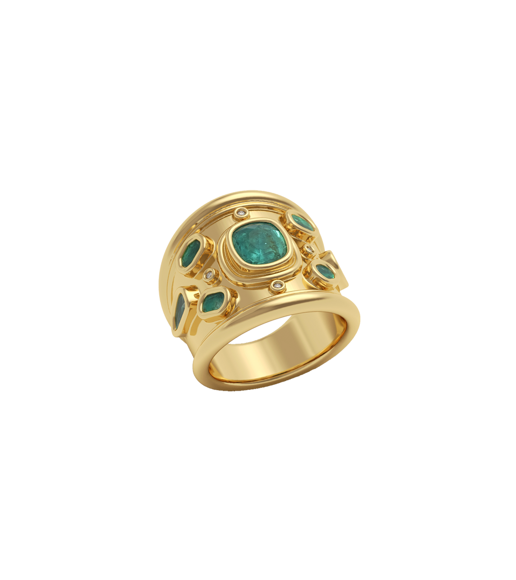 Stella Etruscan Ring*