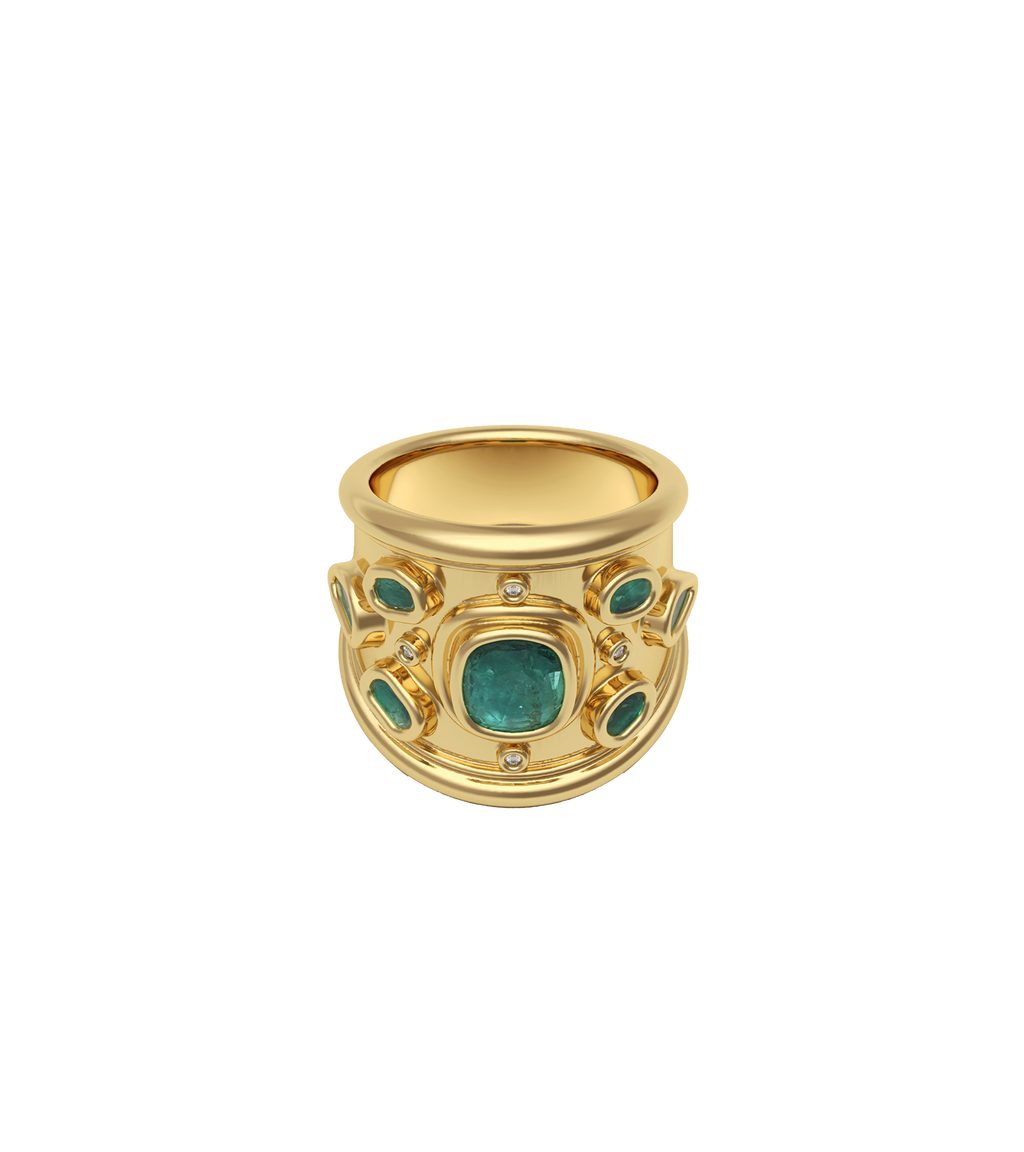 Stella Etruscan Ring*