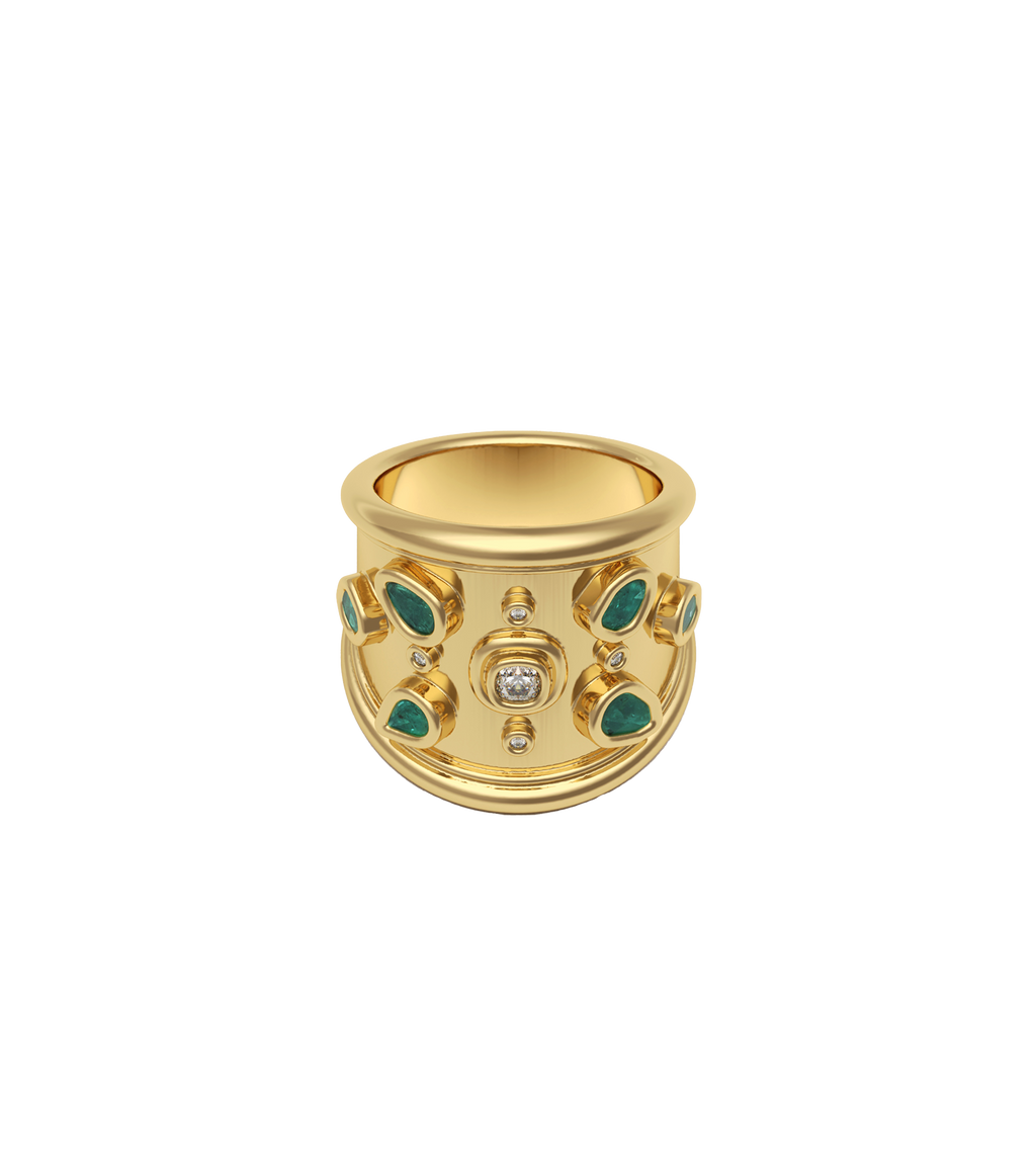 Stella Etruscan Ring*