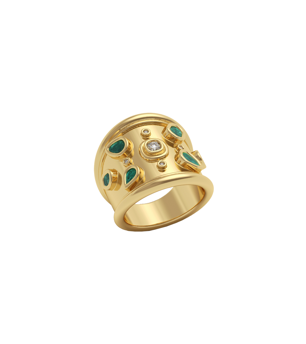 Stella Etruscan Ring*