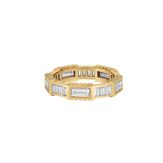 Men's Jigsaw Ring - Full Diamond