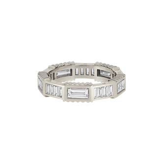 Men's Jigsaw Ring - Full Diamond