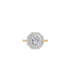 14ct Yellow Gold and Platinum--Lab grown diamonds--Decide Ring Size Later, 14ct Yellow Gold and Platinum--Lab grown diamonds--Know The Ring Size, 