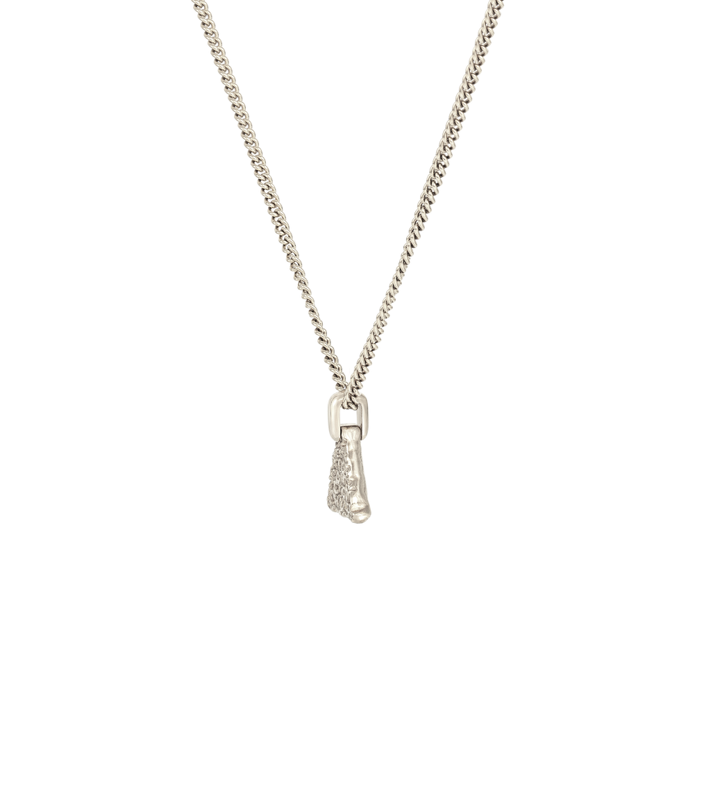 Silver--20'' Curb Chain,