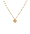 14ct Yellow Gold--0.76ct Lab Grown Diamonds--Pendant on Double Chain, 14ct Yellow Gold--0.76ct Lab Grown Diamonds--Pendant only