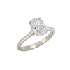 Audley Solitaire Ring - Oval