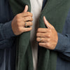 Men's Jigsaw Ring - Full Diamond
