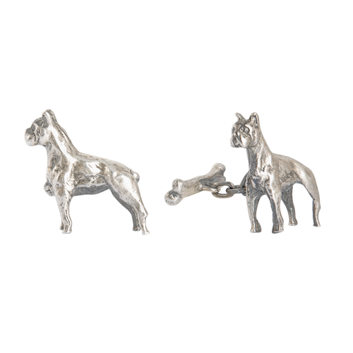 Boxer Dog Cufflinks