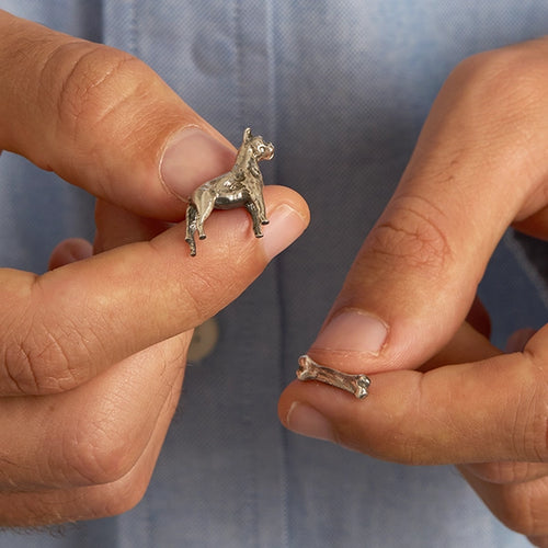 Boxer Dog Cufflinks