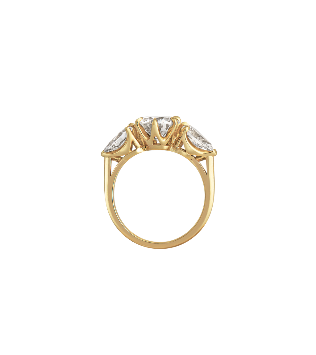 14ct Yellow Gold--2.13ct Lab Grown Diamonds--Decide Ring Size Later,14ct Yellow Gold--2.13ct Lab Grown Diamonds--Know The Ring Size,