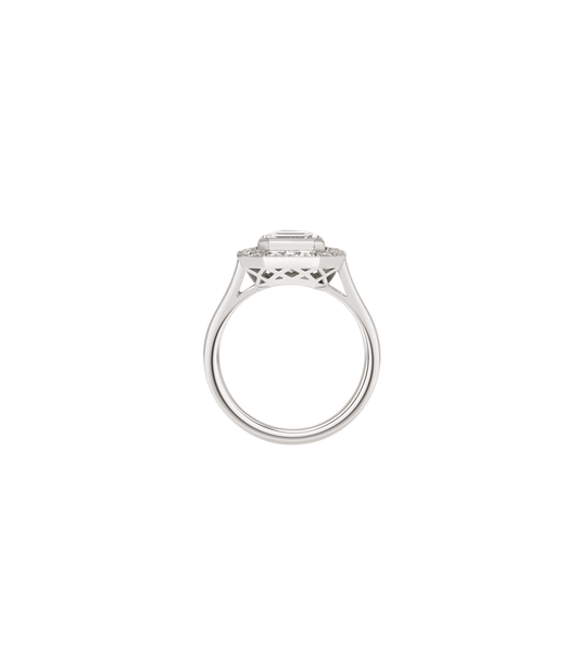 Platinum--Lab grown diamonds--Decide Ring Size Later, Platinum--Lab grown diamonds--Know The Ring Size,