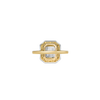14ct Yellow Gold and Platinum--Lab grown diamonds--Decide Ring Size Later, 14ct Yellow Gold and Platinum--Lab grown diamonds--Know The Ring Size,
