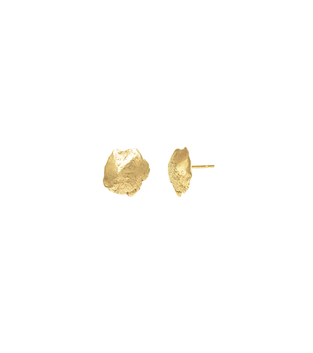 9ct Yellow Gold, 14ct Yellow Gold Wicklow Studs Earrings for women 