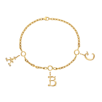 Anthology Loop Charm Bracelet