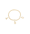 9ct Yellow Gold--3 Charm Loops,
