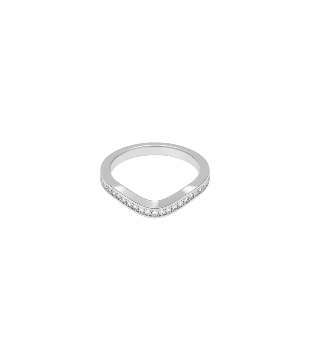 Platinum--75% Coverage Lab Grown Diamonds--Know The Ring Size, Platinum--75% Coverage Lab Grown Diamonds--Decide Ring Size Later,