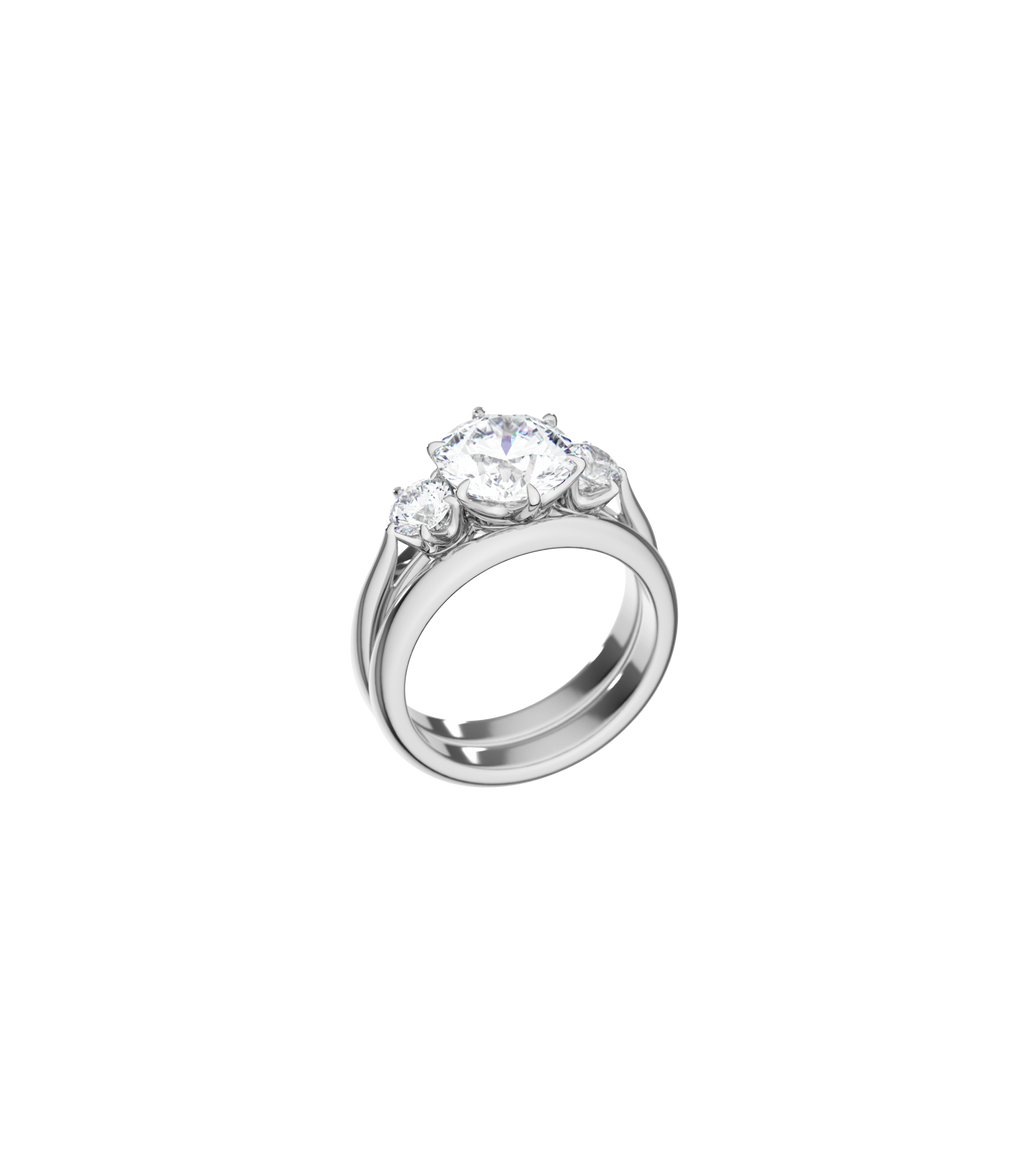 Platinum--Know The Ring Size, Platinum--Decide Ring Size Later,