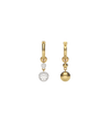 14ct Yellow Gold and Platinum--Cora hoops and drops [1.46ct], 14ct Yellow Gold and Platinum--Drops only [1.46ct],