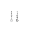 Platinum--Cora hoops and drops [1.46ct], Platinum--Drops only [1.46ct],