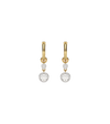 14ct Yellow Gold and Platinum--Cora hoops and drops [1.46ct], 14ct Yellow Gold and Platinum--Drops only [1.46ct],