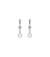 Platinum--Cora hoops and drops [1.46ct], Platinum--Drops only [1.46ct],