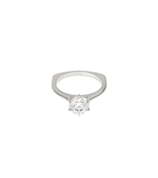 Platinum--1ct Lab Grown Diamond--Normal Ring Band, Platinum--1.25ct Lab Grown Diamond--Normal Ring Band, Platinum--1.5ct Lab Grown Diamond--Normal Ring Band, Platinum--1.75ct Lab Grown Diamond--Normal Ring Band, Platinum--2ct Lab Grown Diamond--Normal Ring Band,