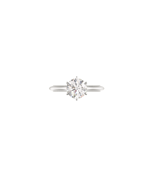 Platinum--1ct Lab Grown Diamond--Normal Ring Band, Platinum--1.25ct Lab Grown Diamond--Normal Ring Band, Platinum--1.5ct Lab Grown Diamond--Normal Ring Band, Platinum--1.75ct Lab Grown Diamond--Normal Ring Band, Platinum--2ct Lab Grown Diamond--Normal Ring Band,