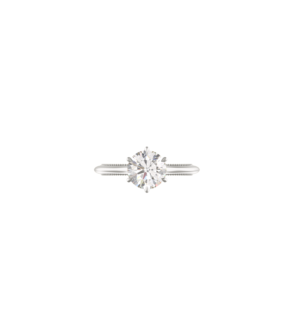Platinum--1ct Lab Grown Diamond--Non Spin Ring Band, Platinum--1.25ct Lab Grown Diamond--Non Spin Ring Band, Platinum--1.5ct Lab Grown Diamond--Non Spin Ring Band, Platinum--1.75ct Lab Grown Diamond--Non Spin Ring Band, Platinum--2ct Lab Grown Diamond--Non Spin Ring Band,