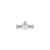 Audley Solitaire Ring - Pear-cut