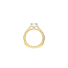 14ct Yellow Gold and Platinum--1.5ct Lab Grown Diamond--Decide Ring Size Later, 14ct Yellow Gold and Platinum--1.5ct Lab Grown Diamond--Know The Ring Size,