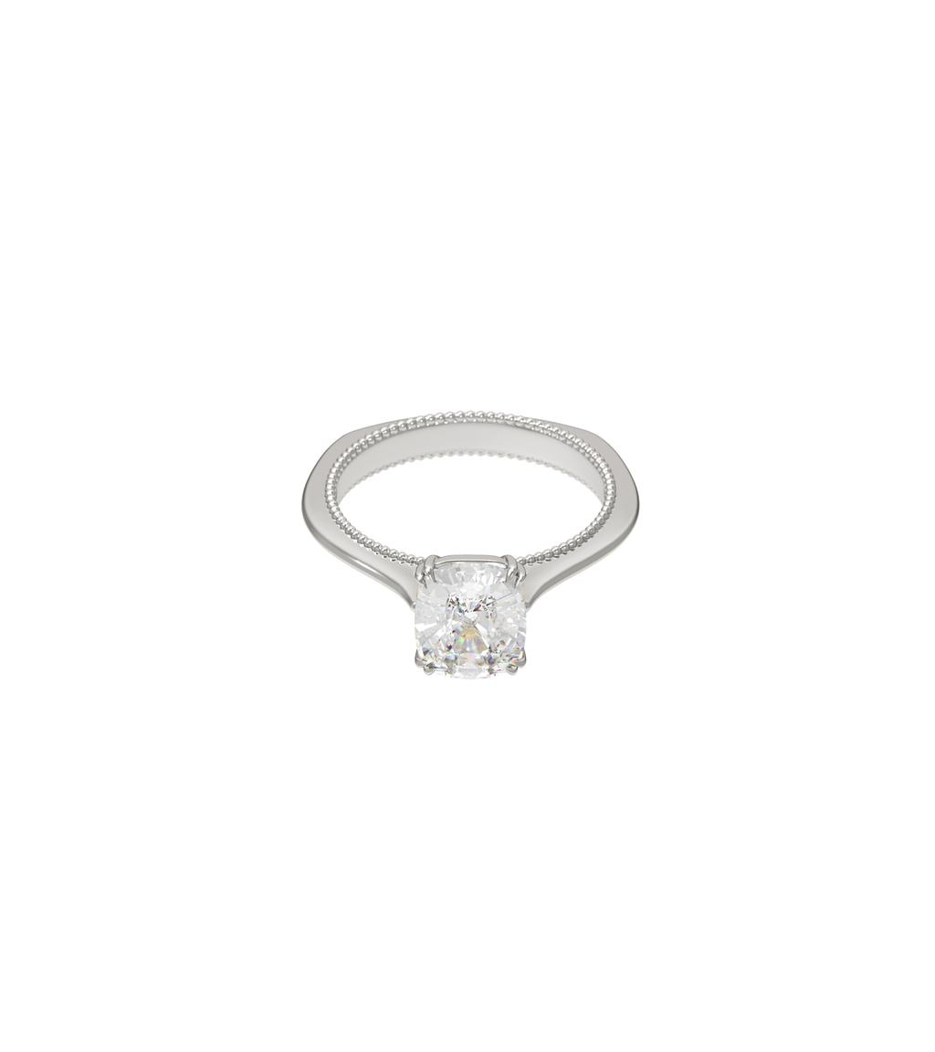 Platinum--1.5ct Lab Grown Diamond--Decide Ring Size Later, Platinum--1.5ct Lab Grown Diamond--Know The Ring Size,