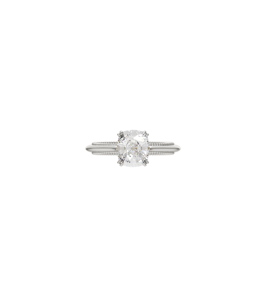 Platinum--1.5ct Lab Grown Diamond--Decide Ring Size Later, Platinum--1.5ct Lab Grown Diamond--Know The Ring Size, 