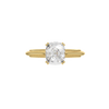 Audley Solitaire Ring - Cushion-cut