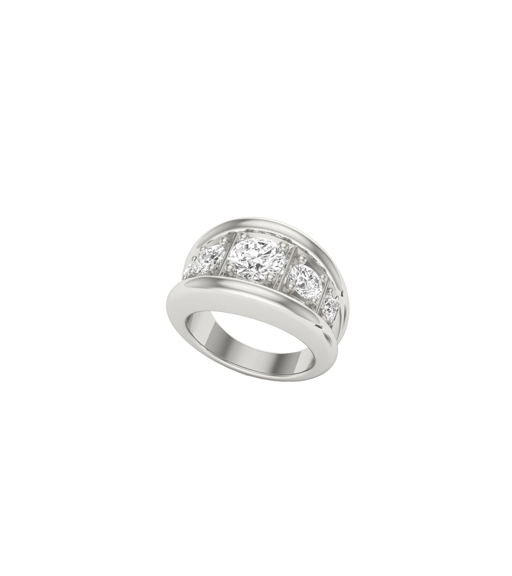 Platinum--1.85ct Lab Grown Diamonds--Know The Ring Size, Platinum--1.85ct Lab Grown Diamonds--Decide Ring Size Later,