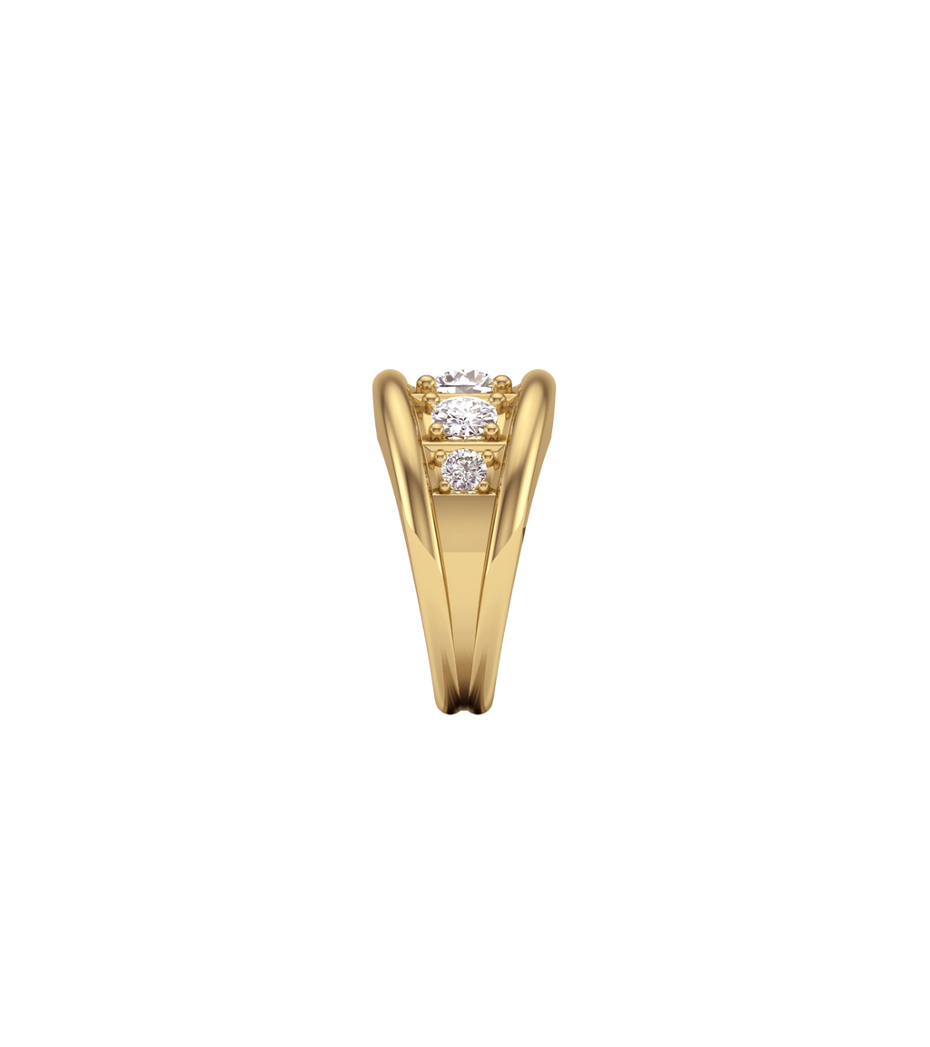 14ct Yellow Gold--1.85ct Lab Grown Diamonds--Know The Ring Size, 14ct Yellow Gold--1.85ct Lab Grown Diamonds--Decide Ring Size Later