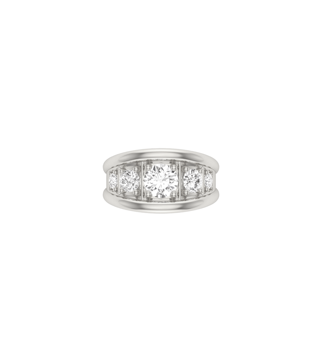Platinum--1.85ct Lab Grown Diamonds--Know The Ring Size, Platinum--1.85ct Lab Grown Diamonds--Decide Ring Size Later,