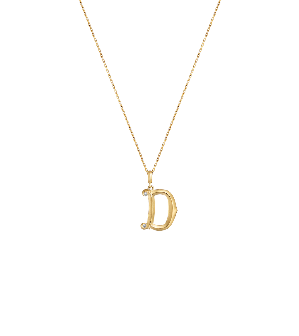 Lexis Letter D Pendant