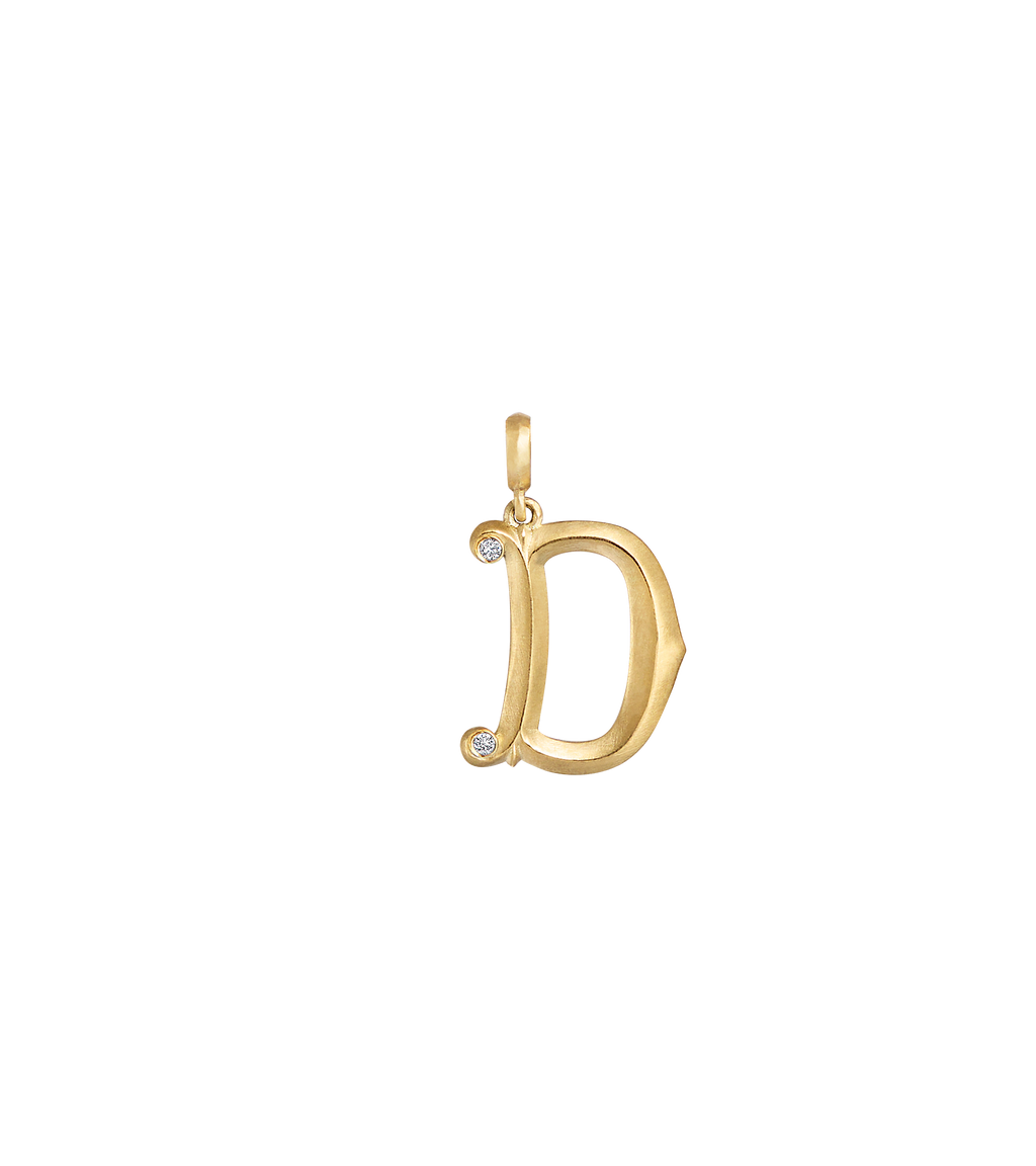 Lexis Letter D Pendant