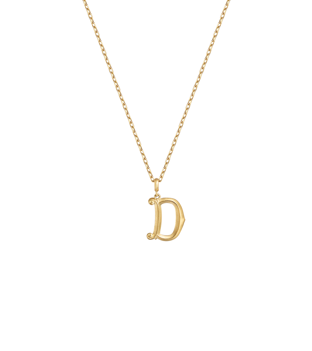 Lexis Letter D Pendant