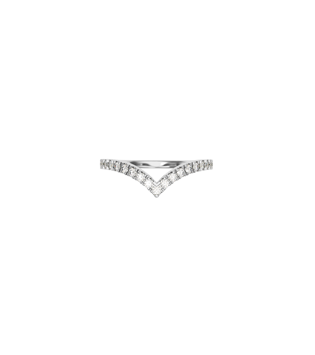 Platinum--75% Coverage Lab Grown Diamonds (0.32ct)--Decide Ring Size Later, Platinum--75% Coverage Lab Grown Diamonds (0.32ct)--Know The Ring Size,