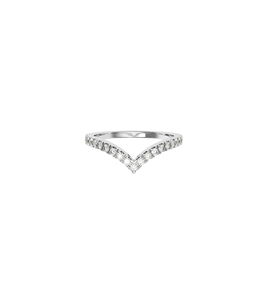 Platinum--75% Coverage Lab Grown Diamonds (0.32ct)--Decide Ring Size Later, Platinum--75% Coverage Lab Grown Diamonds (0.32ct)--Know The Ring Size,