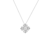 Platinum--Lab Grown Diamonds [0.43ct]--Pendant on delicate trace chain,