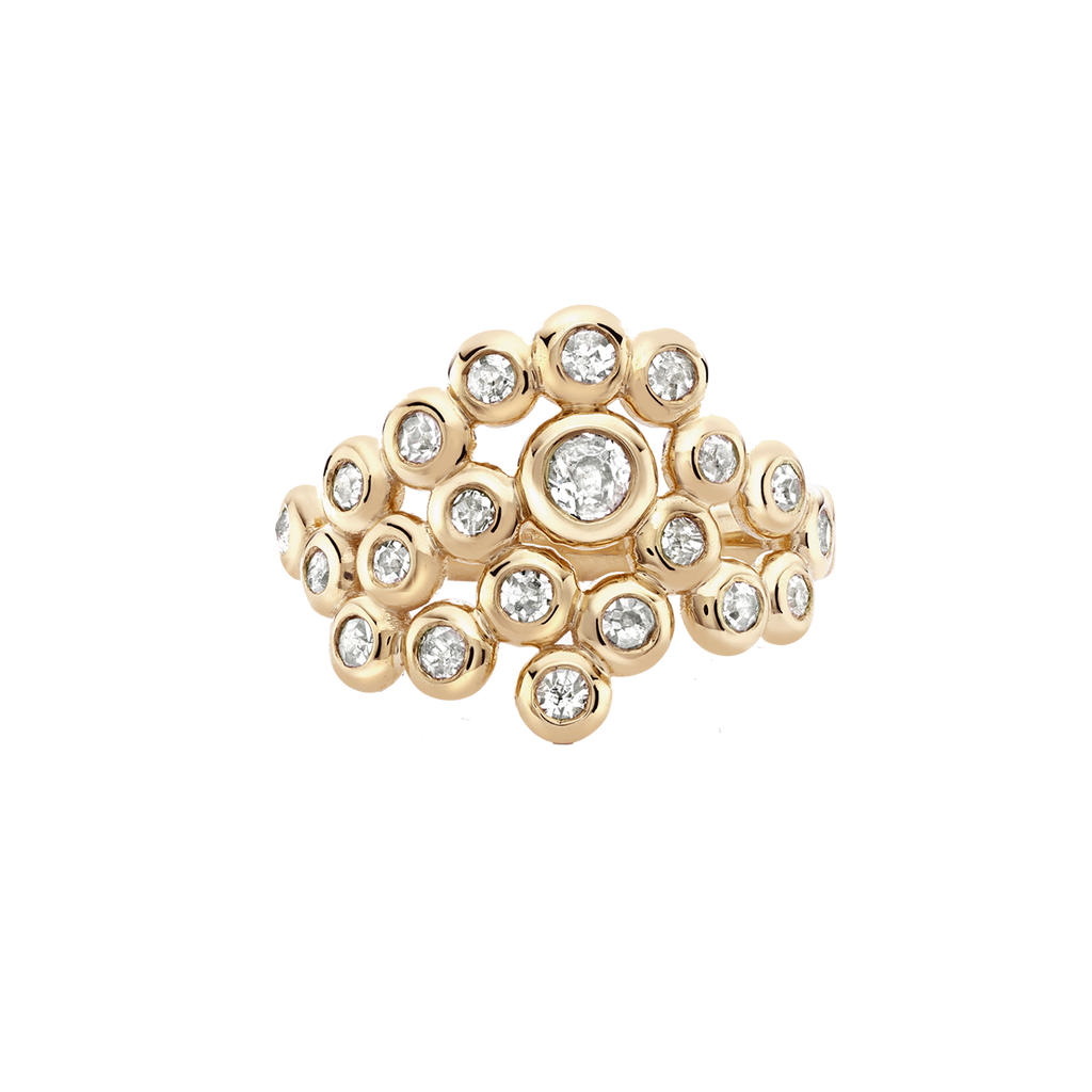 Dodola Diamond Pinkie Ring